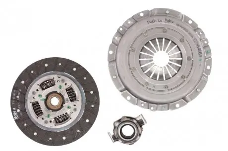 828110 Комплект зчеплення Fiat Doblo 1.3D Multijet 10- (d=215mm) (+вижимний) VALEO підбір по vin на Brocar