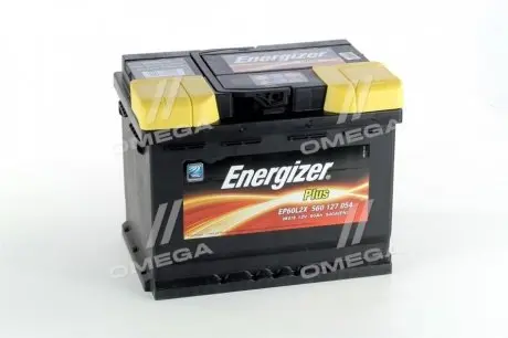 560127054 Аккумулятор 60Ah-12v Energizer Plus (242х175х190), L,EN540 Energizer підбір по vin на Brocar