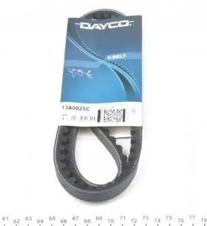 13A0825C Ремень генератора Audi 80/BMW 3/5/VW Passat 1.3-1.8 -06 DAYCO подбор по vin на Brocar