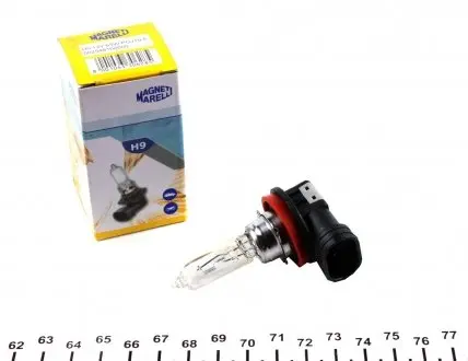 002548100000 Лампа накалу H9 12V 65W PGJ19-5 (пр-во Magneti Marelli) MAGNETI MARELLI підбір по vin на Brocar