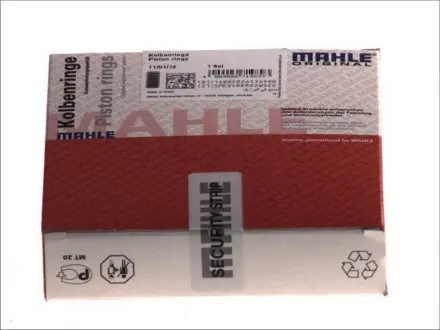 02213N0 Кільця поршневі Renault Master 2.5dCi (89.00mm/STD) (3-1.75-2.5) MAHLE / KNECHT підбір по vin на Brocar