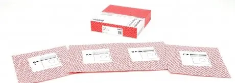 03474N0 Кільця поршневі VW Caddy/Golf/Passat 1.6/1.8/2.2i 83- (81.00mm/STD) (1.5-1.75-3) MAHLE / KNECHT підбір по vin на Brocar