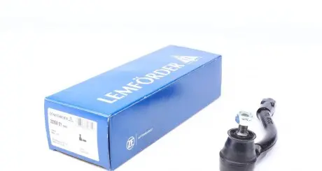 3335801 Наконечник тяги рульової (R) Hyundai Accent III/Kia Rio II 05- (L=188.3) LEMFORDER підбір по vin на Brocar