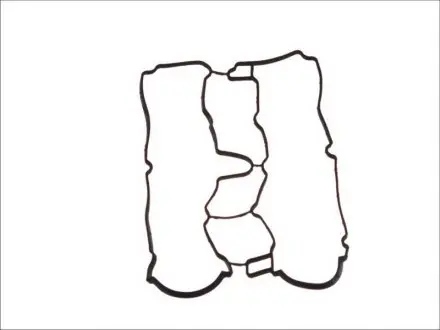 010370 Прокладка кришки клапанів Opel Astra F/G/H/ VECTRA B/ C/ SAAB 9-3 1.8 95- ELRING підбір по vin на Brocar