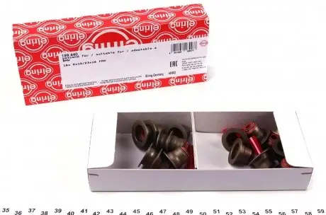 199440 Комплект сальників клапанів ELRING підбір по vin на Brocar
