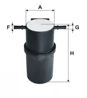WF8466 Фільтр паливний VW CRAFTER 2.0 TDI 11- (вир-во WIX-FILTERS) WIX FILTERS підбір по vin на Brocar