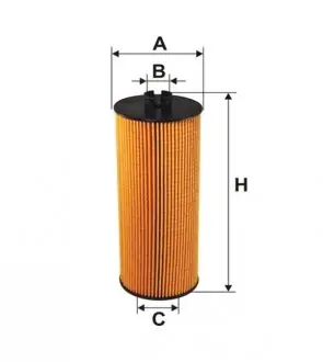 92038E Фильтр масляный MB ATEGO 92038E/OE651/2 (пр-во WIX-Filtron) WIX FILTERS підбір по vin на Brocar