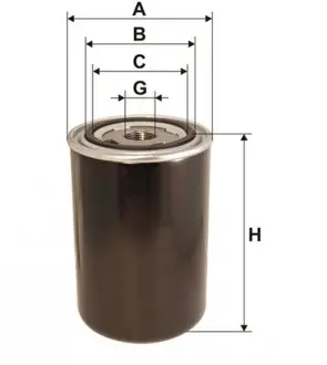 95035E Фильтр топл. DAF (TRUCK) 95035E/PP861/4 (пр-во WIX-Filtron) WIX FILTERS підбір по vin на Brocar