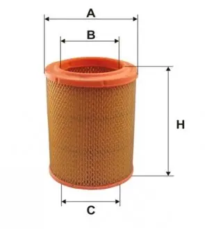 WA6431 Фільтр повітряний Dacia 1.3 (вир-во WIX-Filtron) WA6431/AR252 WIX FILTERS підбір по vin на Brocar