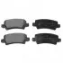 ADT342131 Колодки тормозные (задние) Toyota Corolla 01-08 BLUE PRINT підбір по vin на Brocar