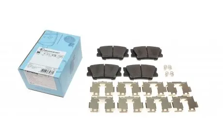 ADT342168 Колодки тормозные (задние) Toyota Camry 2.4-3.5 05-/Rav4 2.0-2.5 05- BLUE PRINT подбор по vin на Brocar