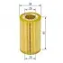 1457429249 Фільтр масляний Ford Transit/Citroen Jumper 2.2HDI/2.4TDCi 06-/Peugeot 2.0HDI 03- BOSCH підбір по vin на Brocar