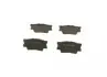 0986494154 Колодки гальмівні (задні) Toyota Camry/Rav4 IV 05-/Avalon 12-18/Lexus ES 06-18 BOSCH підбір по vin на Brocar