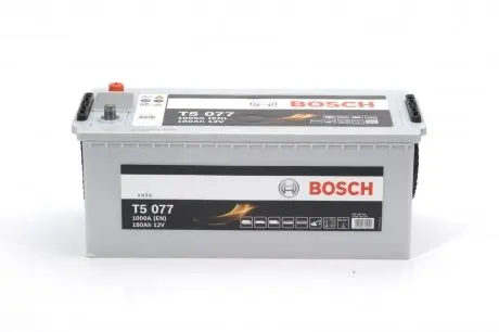 0092T50770 Аккумуляторная батарея 180Ah/1000A (513x222x223/+L/B00) BOSCH подбор по vin на Brocar