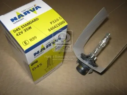 84042 Автолампа Narva 84042 D4S P32d-5 35 W прозрачная NARVA підбір по vin на Brocar
