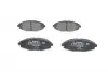 0986424512 Колодки тормозные (передние) Daewoo Lanos /Matiz 97- BOSCH підбір по vin на Brocar