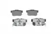0986494233 Колодки тормозные (задние) Honda CR-V 2.0/2.4 CTDi 01- BOSCH підбір по vin на Brocar