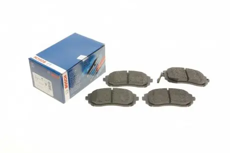 0986494315 Колодки гальмівні (передні) Subaru Forester 02-/Impreza 00-/Legacy 03-14/Outback 03- BOSCH підбір по vin на Brocar
