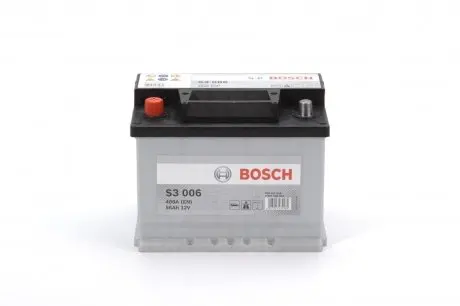 0092S30060 Акумулятор 56Ah/480A (242x175x190/+L/B13) BOSCH підбір по vin на Brocar