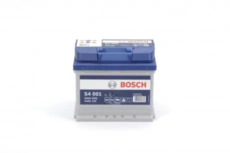 0092S40010 Аккумулятор BOSCH 12В 44Ah/440А S4 (R+) BOSCH подбор по vin на Brocar