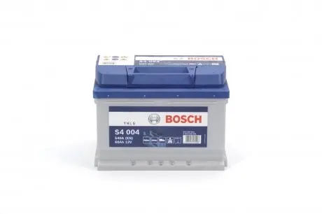 0092S40040 Аккумулятор BOSCH 12В 60Ah/540А S4 (R+) BOSCH подбор по vin на Brocar