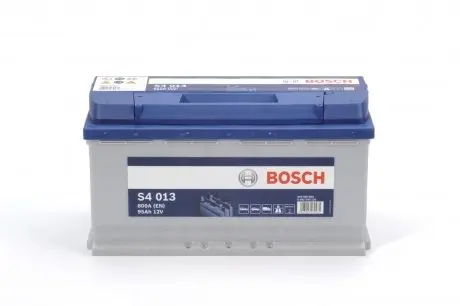 0092S40130 Акумулятор BOSCH 12В 95Ah/800А S4 (R+) BOSCH підбір по vin на Brocar