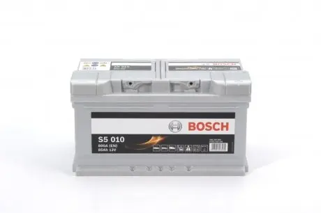 0092S50100 Акумулятор BOSCH 12В 85Ah/800А S5 (R+) BOSCH підбір по vin на Brocar