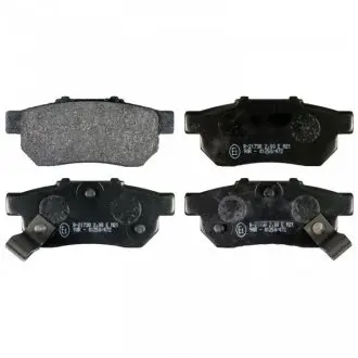 ADH24254 Колодки тормозные (задние) Honda Civic 87-01 (Akebono) BLUE PRINT подбор по vin на Brocar