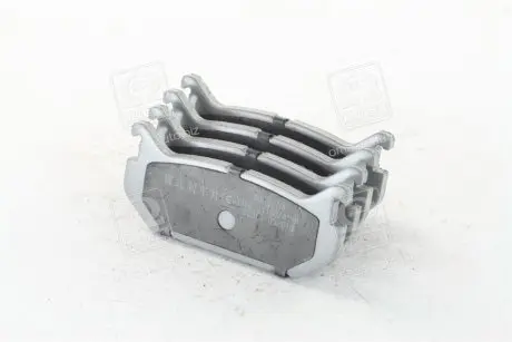 5103307 Колодки тормозные дисковые задние MAZDA 626 (пр-во ASHIKA) ASHIKA підбір по vin на Brocar