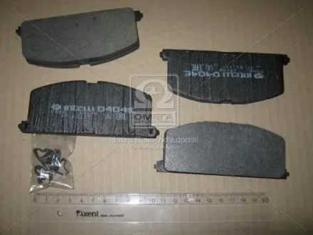 D404EI Колодка торм. диск. TOYOTA COROLLA передн. (пр-во Intelli) DAFMI / INTELLI підбір по vin на Brocar