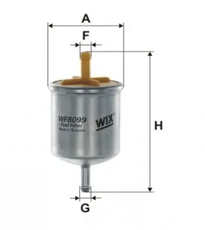 WF8099 Фильтр топл. NISSAN MICRA PP903/WF8099 (пр-во WIX-Filtron) WIX FILTERS подбор по vin на Brocar