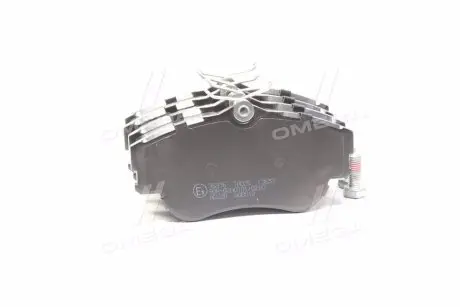 36876 Колодка гальм. диск. VW TRANSPORTER 15" передн. (вир-во ABS) A.B.S. підбір по vin на Brocar