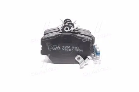 37220 Колодка торм. диск. SMART ROADSTER 04- передн. (пр-во ABS) A.B.S. підбір по vin на Brocar