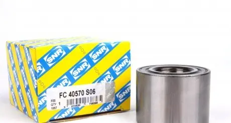FC40570S06 Підшипник маточини (задньої) Renault Megane/Clio 01- (25x52x37) SNR NTN підбір по vin на Brocar