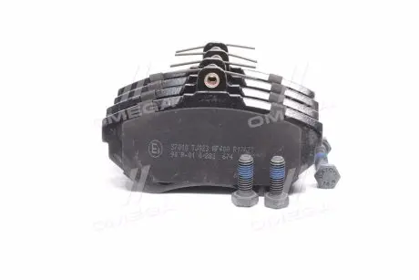 37010 Колодка гальм. диск. AUDI/VW PASSAT/A4 передн. (вир-во ABS) A.B.S. підбір по vin на Brocar
