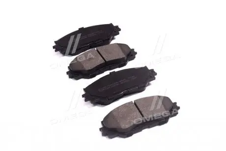 37544 Колодка гальм. диск. TOYOTA AURIS/RAV4 передн. (вир-во ABS) A.B.S. підбір по vin на Brocar