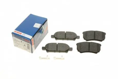 0986494502 Колодки тормозные (задние) Mitsubishi Lancer 03-/Jeep Compass/Patriot/Dodge Avenger 06- BOSCH подбор по vin на Brocar