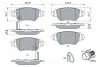 0986494014 Колодки гальмівні дискові BOSCH підбір по vin на Brocar