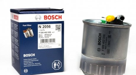 F026402056 Фильтр топливный MB Sprinter 2.2-3.0CDI (+отв. датчика воды) BOSCH подбор по vin на Brocar