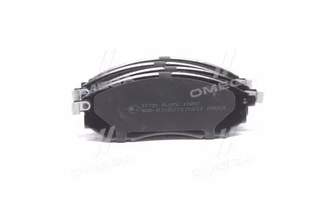 37791 Колодка торм. диск. NISSAN NAVARA D40 передн. (пр-во ABS) A.B.S. подбор по vin на Brocar