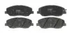 Колодка торм. диск. HYUNDAI SANTA FE, передн. (пр-во TRW) GDB3418