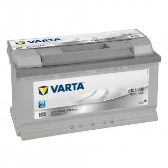 600402083 Аккумулятор 100Ah-12v VARTA SD(H3) (353x175x190),R,EN830 VARTA подбор по vin на Brocar