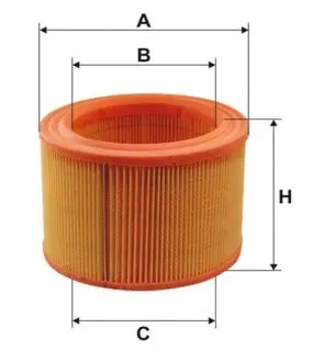 WA6429 Фильтр воздушный PEUGEOT WA6429/AR247 (пр-во WIX-Filtron) WIX FILTERS подбор по vin на Brocar