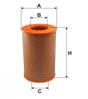 WA6434 Фильтр воздушный PEUGEOT WA6434/AR256 (пр-во WIX-Filtron) WIX FILTERS подбор по vin на Brocar