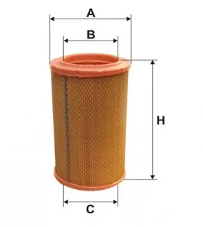WA6456 Фільтр повітряний WIX FILTERS підбір по vin на Brocar