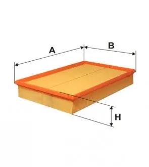 WA6718 Фільтр повітряний WIX FILTERS підбір по vin на Brocar