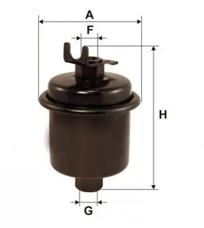 WF8119 Фильтр топл. HONDA CIVIC WF8119/PP930 (пр-во WIX-Filtron) WIX FILTERS подбор по vin на Brocar