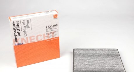 LAK490 Фильтр салона Toyota/Lexus 00- (угольный) MAHLE / KNECHT подбор по vin на Brocar