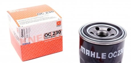 OC230 Фильтр масляный Kia/Mitsubishi/Subaru 03- (h=65.6mm) MAHLE / KNECHT підбір по vin на Brocar