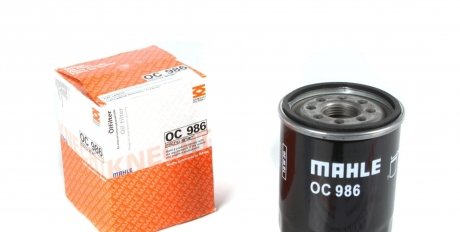 OC986 Фильтр масляный Fiat Doblo 1.2/1.4 00-/Opel Combo 1.4 12- MAHLE / KNECHT подбор по vin на Brocar